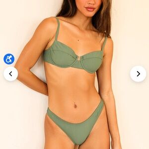 Dippin Daisy’s Gigi Top & Bottom Seashore Bottom